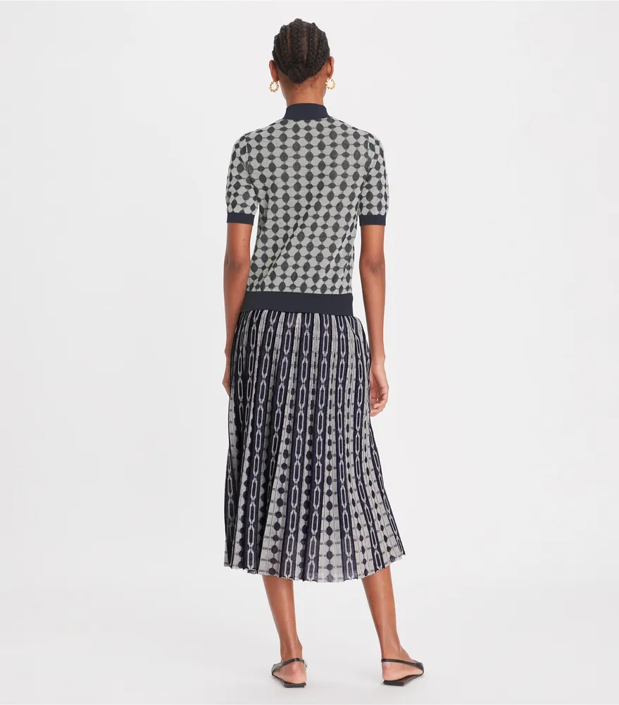 Knit Jacquard Skirt