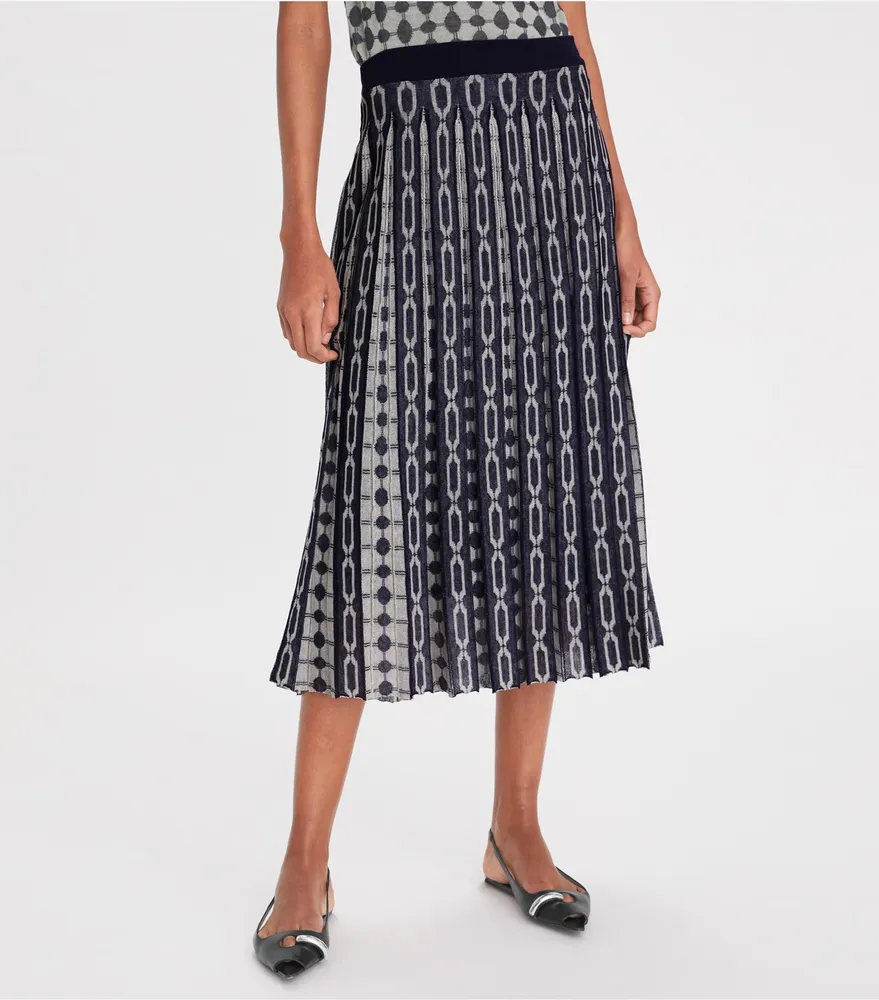 Knit Jacquard Skirt