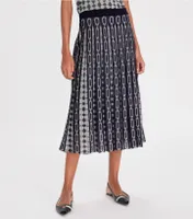 Knit Jacquard Skirt