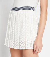 Laser Cut Tennis Skirt