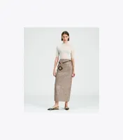 Layered Hand-Done Mirrorwork Skirt