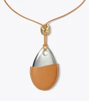 Leather Pendant Necklace