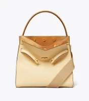 Lee Radziwill Pebbled Double Bag