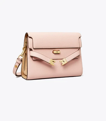 Lee Radziwill Pebbled Shoulder Bag