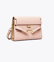 Lee Radziwill Pebbled Shoulder Bag