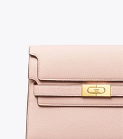 Lee Radziwill Pebbled Shoulder Bag