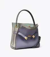 Lee Radziwill Pebbled Small Double Bag 