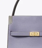 Lee Radziwill Pebbled Small Double Bag 