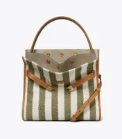 Lee Radziwill Stripe Double Bag