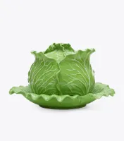 Lettuce Ware Covered Tureen