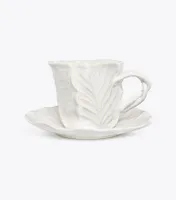 Lettuce Ware Cup & Saucer, Set of 2