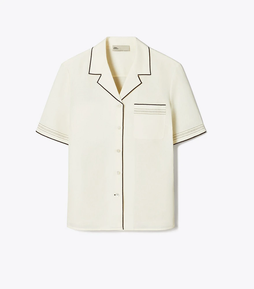 Linen Camp Shirt