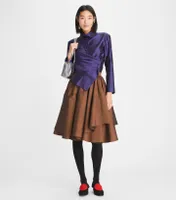 Linen Shantung Ballet Skirt