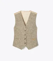 Linen Wool Vest