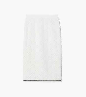 Logo Lace Skirt
