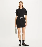 Logo Lace T-Shirt Dress