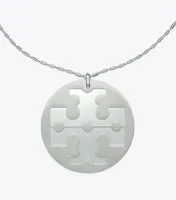 Logo Pendant Necklace