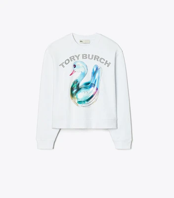 Lucky Duck Cotton Sweatshirt