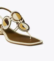 Marquetry Disk Sandal