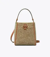McGraw Felt Small Bucket Bag