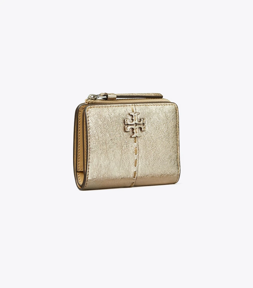 McGraw Metallic Bi-Fold Wallet
