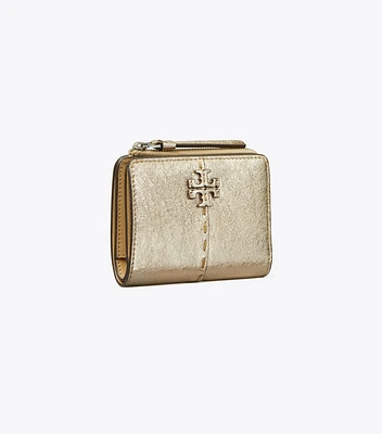 McGraw Metallic Bi-Fold Wallet