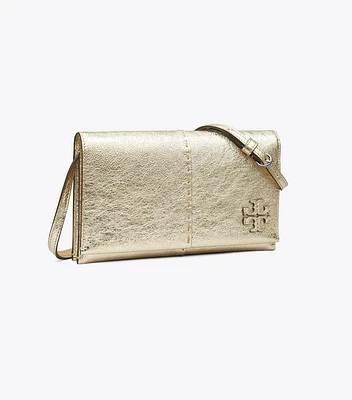 McGraw Metallic Wallet Crossbody