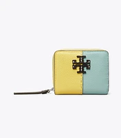 McGraw Pebbled Colorblock Bi-Fold Wallet