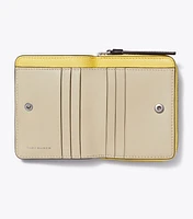 McGraw Pebbled Colorblock Bi-Fold Wallet