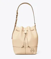 McGraw Smooth Drawstring Bucket Bag