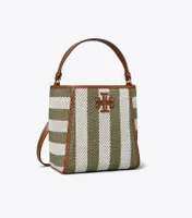 McGraw Stripe Small Bucket Bag