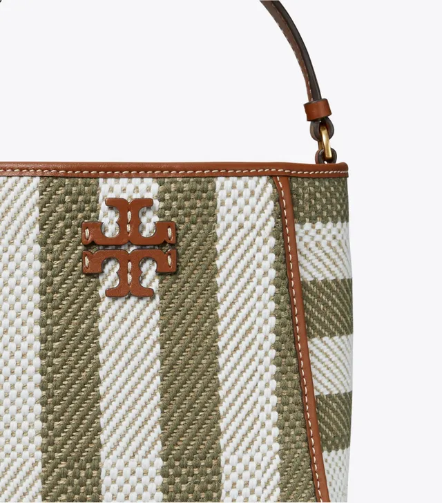 Small McGraw Raffia Bucket Bag