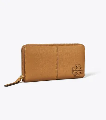 McGraw Zip Continental Wallet