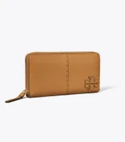 McGraw Zip Continental Wallet