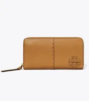 McGraw Zip Continental Wallet