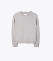 Merino French Terry Raglan Crewneck