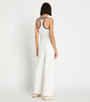 Merino French Terry Wide-Leg Pant