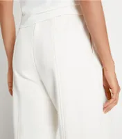 Merino French Terry Wide-Leg Pant