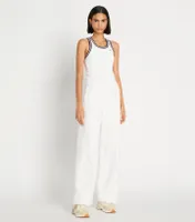 Merino French Terry Wide-Leg Pant