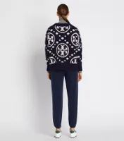 Merino Monogram Crewneck Sweater