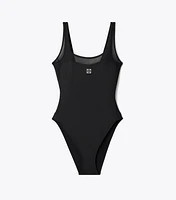 Mesh Tank Swimsuit