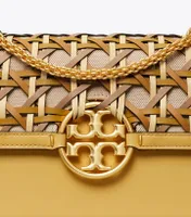 Miller Basket-Weave Shoulder Bag