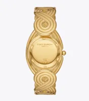 Miller Braided Watch, Gold-Tone Stainless Steel