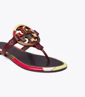 Miller Enamel Logo Sandal