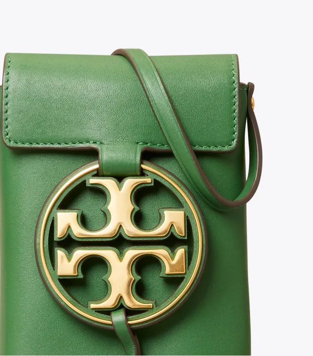 Tory Burch Miller Metal-logo Crossbody in Green