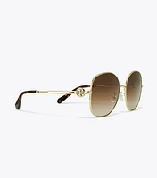 Miller Metal Round Sunglasses