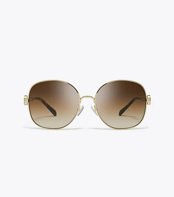 Miller Metal Round Sunglasses