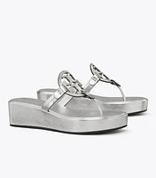 Miller Metallic Wedge Sandal