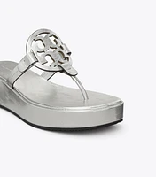 Miller Metallic Wedge Sandal