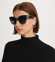 Miller Oversized Butterfly Sunglasses